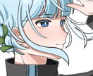 透明感のある可愛らしい1枚絵を描きます 動画用、アイコン用等目を引くイラストをご希望の方に！ イメージ4