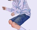 厚塗り風イラスト描きます エモいイラストをサムネイルなどに イメージ3