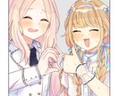 はっきりとした色使いで可愛いイラストお描きします 可愛い雰囲気のイラストお描きします！ イメージ1