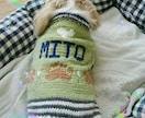 犬のセーターの編み図作ります 愛犬ちゃんにオリジナルデザインのセーターを編んであげましょう イメージ3