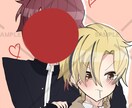 SNSのアイコンイラストや夢絵などを描きます 2、4日で納品可能.ᐟ.ᐟ貴方の為のイラストをお書きします イメージ3