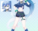 商用利用可！おまかせで立ち絵イラスト描きます TRPGや配信素材に！商用利用可全身立ち絵イラスト イメージ3