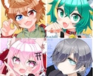 目を引くイラスト！【SNSアイコン】描きます パキっとした絵柄で目立つアイコンに仕上げます！ イメージ2