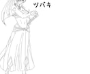 オリジナルのキャラクターの設定画を制作します オリジナルキャラクターの細かい設定画 イメージ2