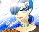 貴方の推し、創作キャラをお描きします ご希望でしたら原画郵送可能です。 イメージ3