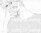 シンプルデザインイラスト承ります 単色でシンプルなデザインかつ今っぽいイラストが得意です イメージ3