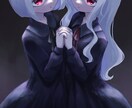 顔がいい女の子、ダークな女の子描きます 顔に力をいれたキャラを描くことが得意です。 イメージ3