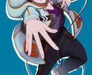 ご要望にそったイラストお描きします 一枚絵　サムネイル　MV　ヘッダーなど イメージ9