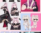 サムネやグッズイラスト等描きます 商用OK Vtuber｜MV｜グッズ｜サムネ｜ファンアート イメージ9