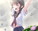 歌ってみたや動画用のイラストを描きます 水彩のような優しいタッチの動画イラストを描きます！ イメージ4