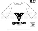 ロゴ風テキスト・アイコンのTシャツデザインします シンプルでお洒落が際立つ、プロスペックなTシャツ制作します。 イメージ5