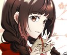 SNS・配信用アイコンをお描きします アニメ塗りで華やかなアイコンをお求めの方へ イメージ2
