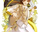 等身一枚絵を描きます 動画やSNSに使用が可能です。 イメージ2
