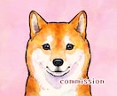 商用◎本格リアルなペット似顔絵丁寧にお描きします 犬猫鳥動物OK◎記念グッズ/プレゼント/挿絵/アイコンに イメージ9