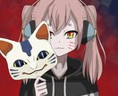 創作オリジナル・版権二次創作のアイコン制作します プレゼント用アイコン・観賞用イラスト等ご依頼受付中 イメージ5