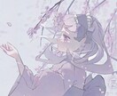 透明感のある可愛いイラストお描きします アイコン/1枚絵/立ち絵/SDなど◎ イメージ7