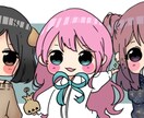 イラスト描きます ミニキャラを描きます！アイコンなどに！ イメージ1
