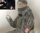 あなたの似顔絵を描きます 思い出を飾りたい方へ(｀・ω・´) イメージ1
