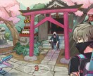 人物、クリーチャー、背景なんでも制作します 他には無いイラスト制作します！商用利用可。企業実績あり イメージ3