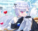 MV、ポストカード等の一枚絵描きます 美しいイラストをVtuberさんに イメージ8