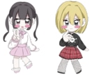 かわいい女の子が好きか方に描きます 色々な系統の可愛い女の子を描きます。 イメージ8