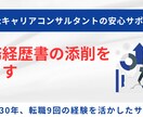転職サポート〜職務経歴書・履歴書の添削をします 40代から6回転職した技術者キャリアコンサルタントがサポート イメージ1
