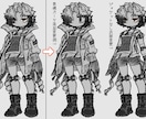 リピーター様限定立ち絵のプチアップグレード致します 立ち絵制作リピーターの方限定で以前の立ち絵に追加パーツなど！ イメージ1