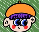 SNSアイコンで使えて目立つポップな似顔絵描きます 安く！早く！高クオリティーで！この3つを頑張ります！ イメージ6