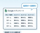面倒なランチグループ自動化！苦手な人も考慮します シャッフルランチ自動化！苦手配慮＆Excel不要 イメージ2