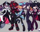 かわいいデフォルメイラストを描きます 一味違った等身高めのデフォルメイラストが欲しい方に！ イメージ1