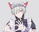 ケモ耳×中性的なかわいいイラスト描きます 中性的で儚い雰囲気が好きな方へ イメージ5