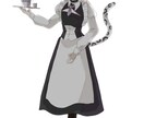 魅力的なキャラクターデザインデザイン致します VTuberの立ち絵やTRPGの立ち絵までいたします。 イメージ4