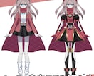 2枠限定価格 パーツ分けイラスト制作いたします ヒーロー少女・変身系デザイン大歓迎です。 イメージ4