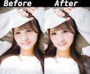 人物写真を綺麗にレタッチ！あなたの希望寄り添います ●1枚1000円●納品後の修正も柔軟に丁寧に対応いたします イメージ1