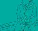 写真を参考にラフな人物イラスト作成いたします ラフな人物イラスト作成いたします。 イメージ2