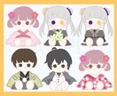コテっと動く！お座りぬいぐるみイラストお描きします 2名お値引！ 動画サムネ、Vtuber、アイコン、MVなど！ イメージ2