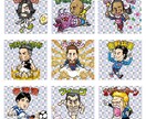 あなたのペットや似顔絵をSNSアイコンにします AI不使用！あなただけの似顔絵やペット動物アイコン！ イメージ7