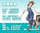TRPG・グッズなどで使用できる立ち絵を作成します 表情差分2枚無料！戦闘立ち絵・動物・人外など対応可能です！ イメージ4