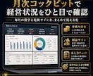 小さなお店向け経営防衛シートを提供します 売上・経費・在庫・人件費をまとめて見える化 イメージ3