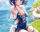 オリジナルの美少女イラストを作成いたします 理想の一枚絵になるようにご依頼者様に寄り添って対応いたします イメージ4