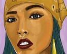 お写真を元にサンプルのような似顔絵を製作します SNSのアイコンにお困りの方に是非！ イメージ2
