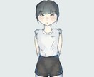 低コスト！儚げで可憐なイラスト描きます SNSアイコン・動画など抜け感のある絵柄で個性を出したい方へ イメージ9