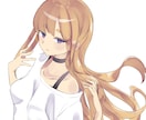 5名限定★通常等身バストアップイラスト描きます SNSアイコンや歌ってみたに！ イメージ2