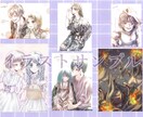 少女漫画風タッチのイラストをお描きします 【短納期可能！】イラスト全般おまかせください イメージ8