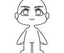 ミニキャラですます 納期早め!!ミニキャラかわいい!! イメージ2