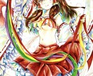 あなただけの一点物アナログイラストを制作いたします コピックで鮮やかな色彩で可愛い女の子を描きます。 イメージ10