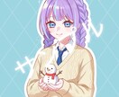 あなただけのアイコン制作、SNSイラスト承ります 綺麗で目を引くイラストであなたの活動を華やかに✨ イメージ2