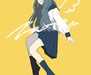 女の子のイラストを描きます 女の子の全身などかけます。後、だるまなども好きです。 イメージ4