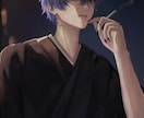 ｻﾝﾌﾟﾙ限定価格★詰め込み簡易イラスト描きます 単色・モノクロ・男女カプ割引中!! イメージ8