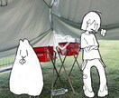 ゆるいアイコンイラストを描きます ゆるいアイコンイラストをjpgとpngで納品します！ イメージ2